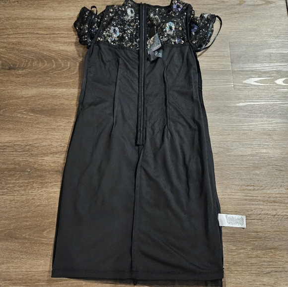 NWT Adrianna Papell Sequin Cocktail Mini Dress - Picture 9 of 15